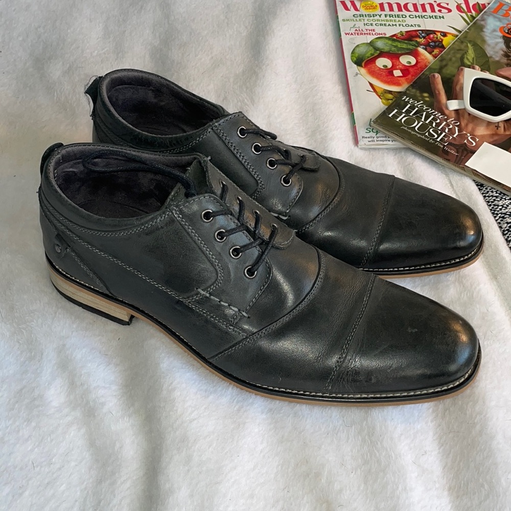 Kunsto Leather Oxford Dress Shoes- size 11